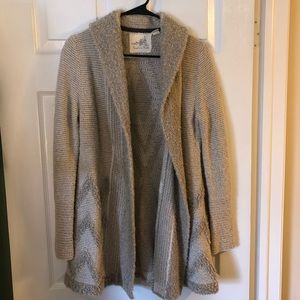 Anthropologie Angel of the North Cardigan